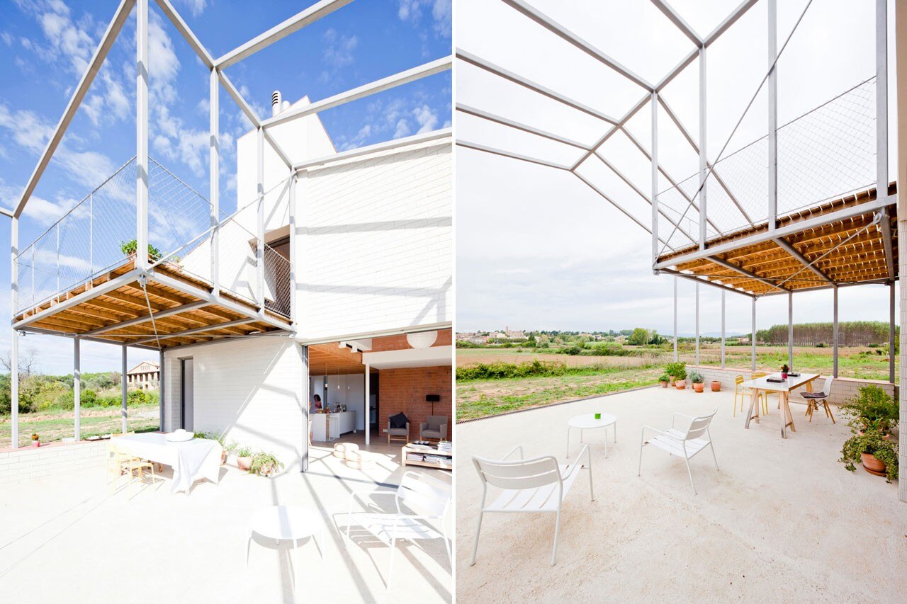 Anna and Eugeni Bach, MMMMMS House, Camallera, Girona, Catalonia, Spain