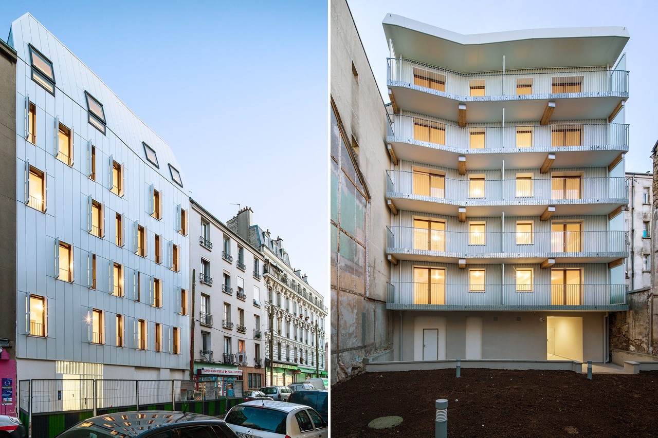 JTB. architecture, Ten social rented apartments, Saint-Denis, France. 