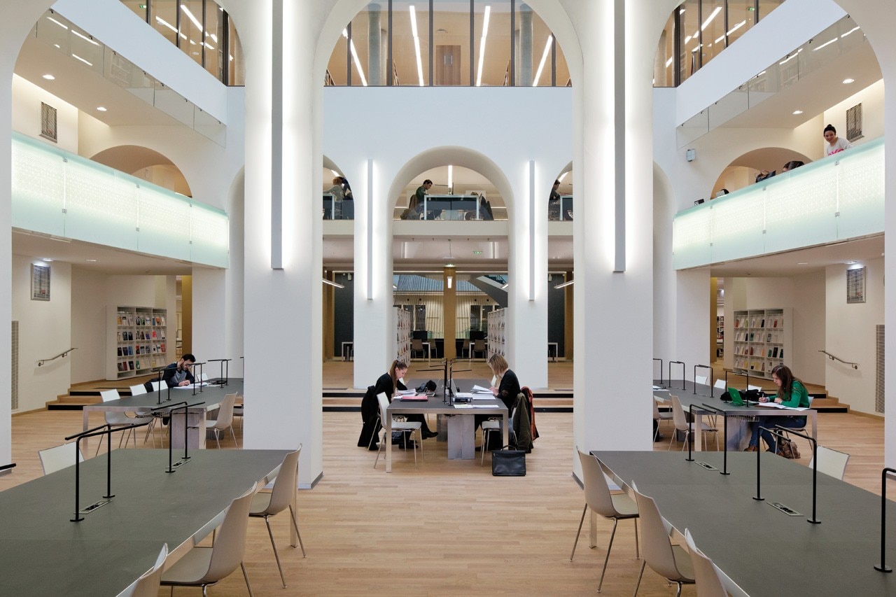 ANMA, Rehabilitation of Strasbourg’s National University Library, Place de la République, Strasbourg