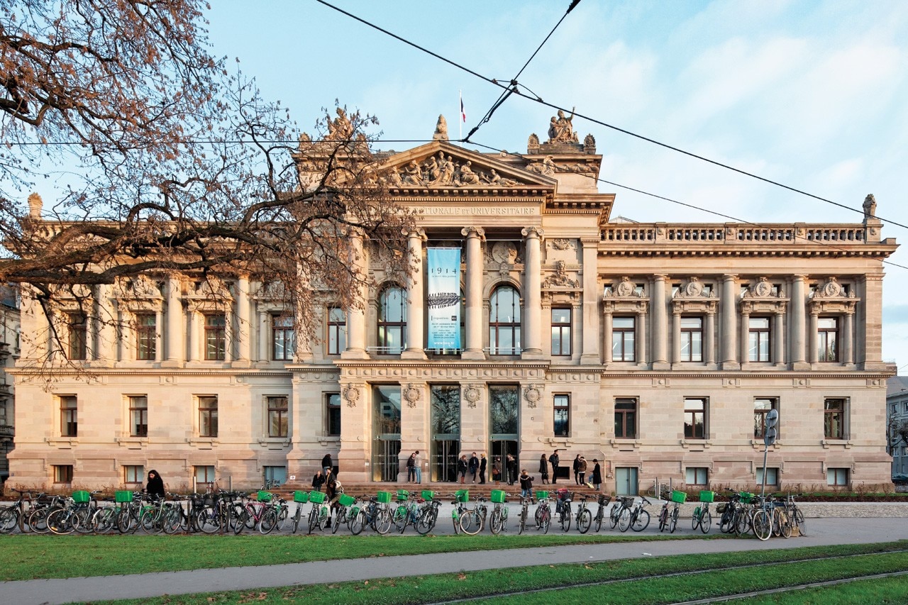 ANMA, Rehabilitation of Strasbourg’s National University Library, Place de la République, Strasbourg