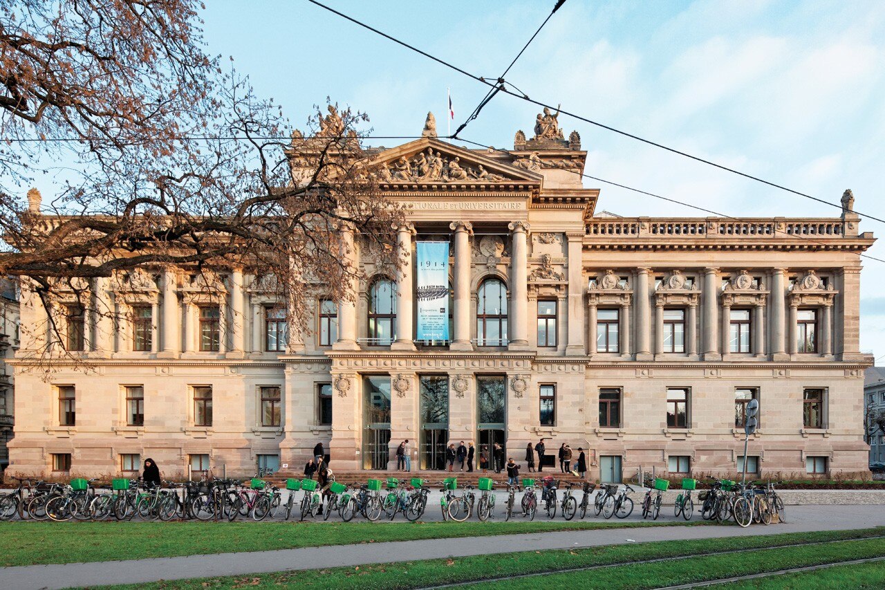 ANMA, Rehabilitation of Strasbourg’s National University Library, Place de la République, Strasbourg ANMA, Rehabilitation of Strasbourg’s National University Library, Place de la République, Strasbourg