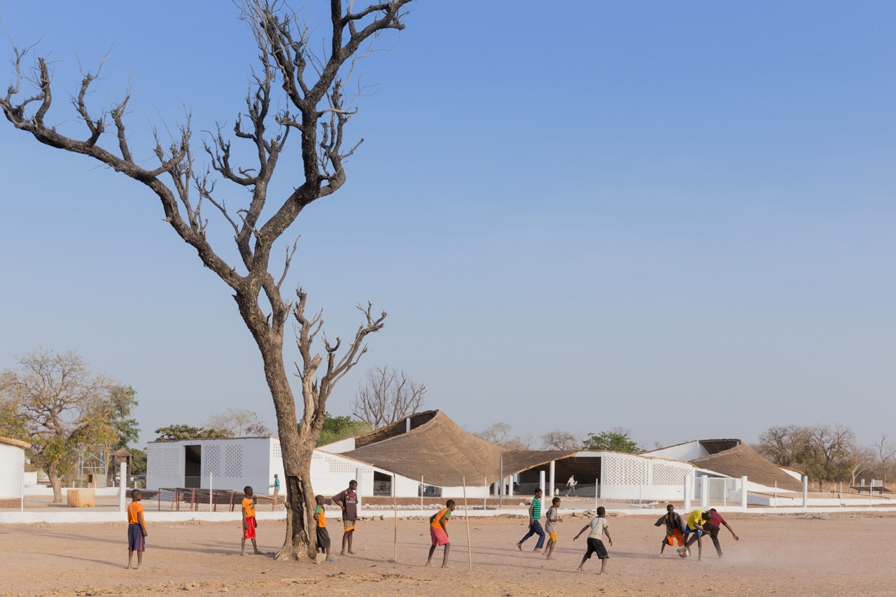 Toshiko Mori Architect, Thread building, Sinthian, Senegal. Photo: Iwan Baan