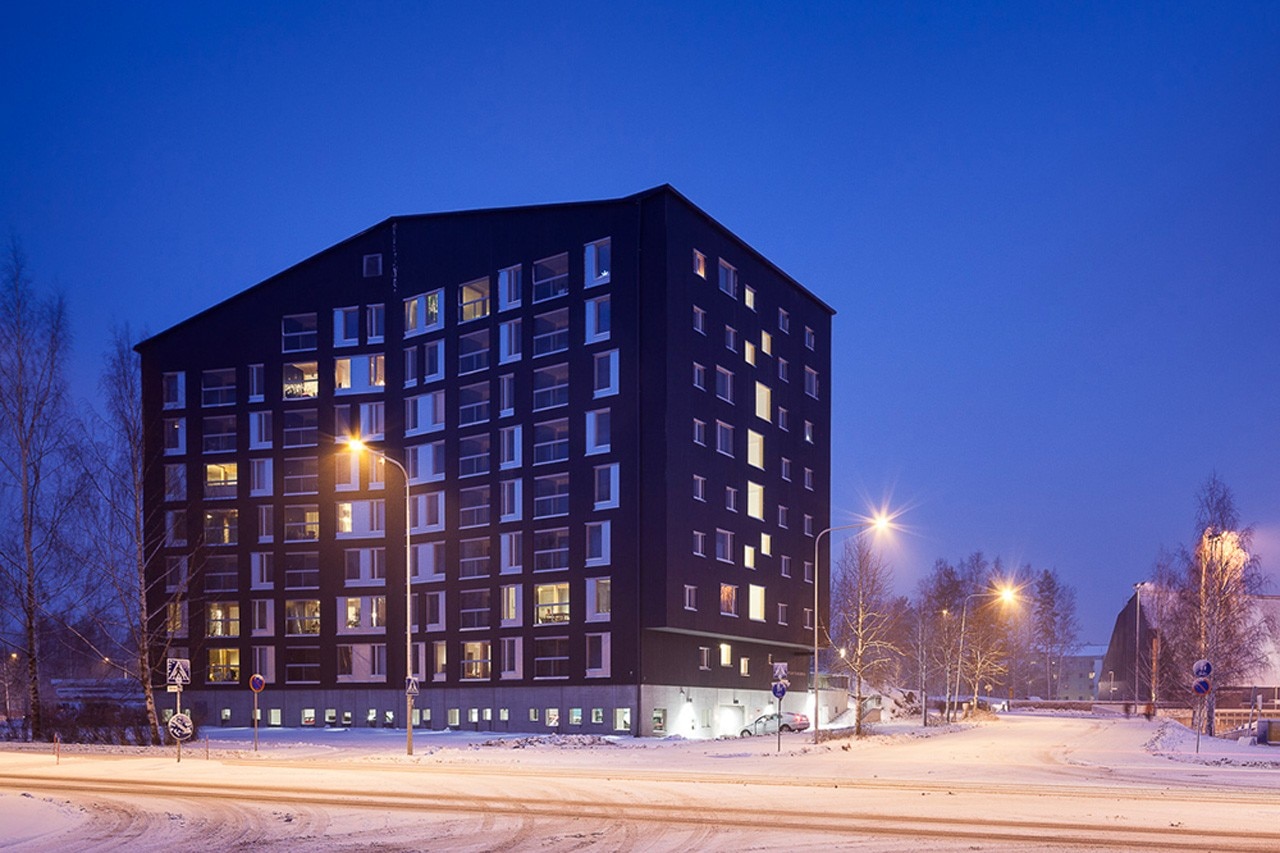 OOPEAA, Puukuokka Housing Block, Jyväskylä, Finland