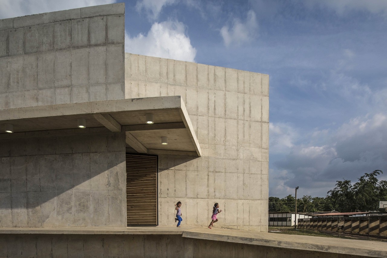 Taller Sintesis, Angélica Gaviria, Juan Guillermo Caicedo, House of memory and community space Remanso de Paz, Pueblo Bello, Turbo, Antioquia, Colombia