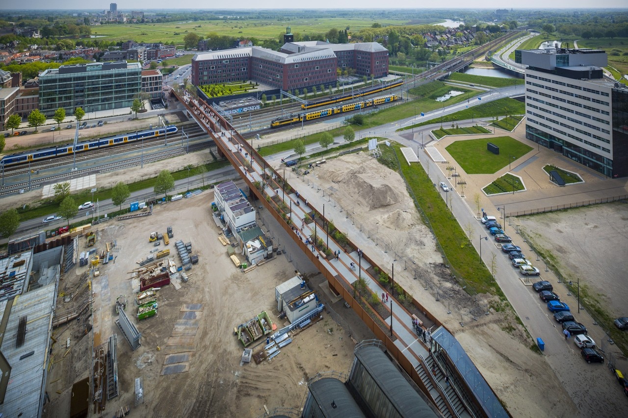 Benthem Crouwel Architects,  Paleisbrug, ’s-Hertogenbosch, The Netherlands