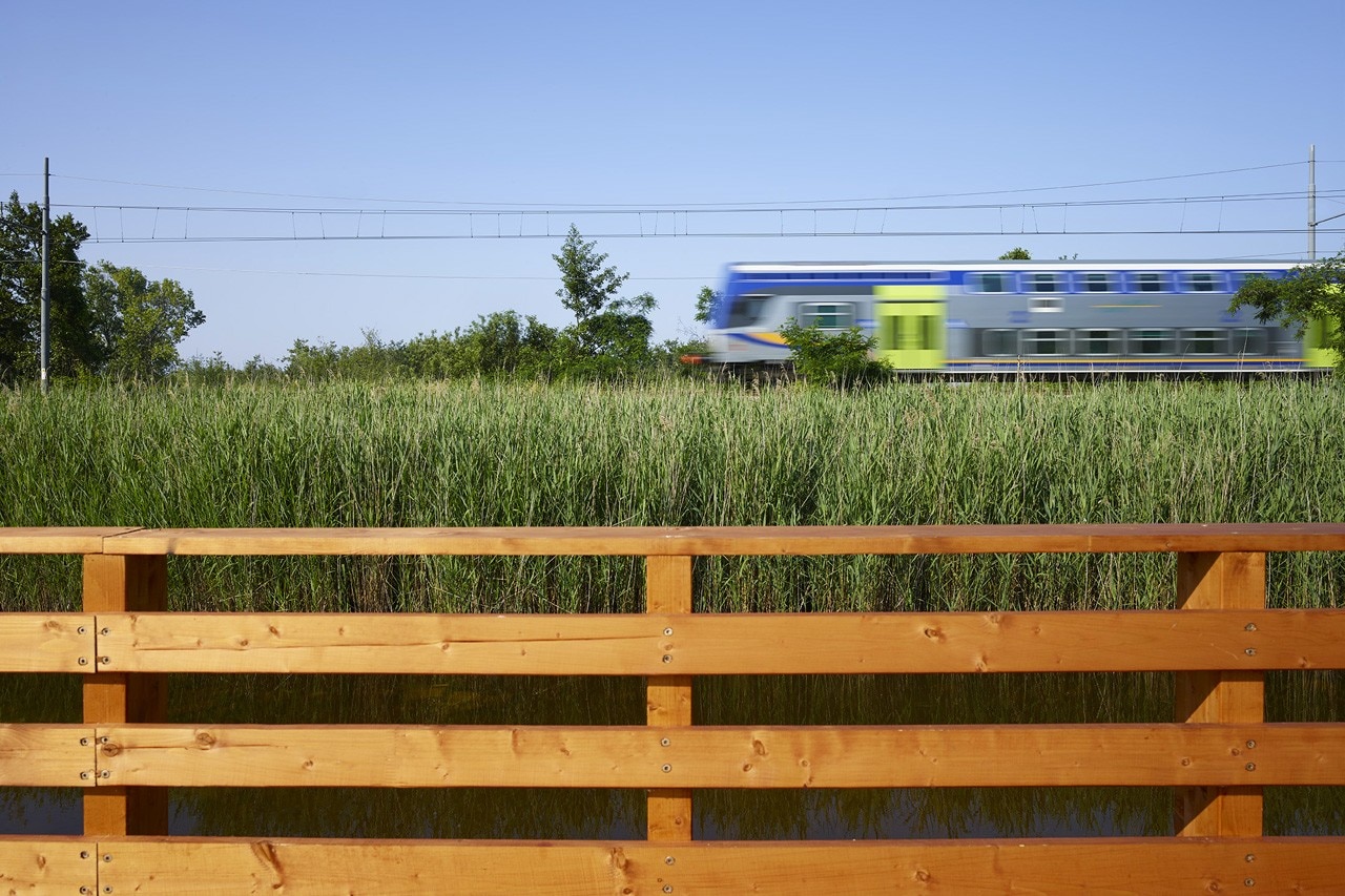 MICROSCAPE architecture urban design AA, Cycling & pedestrian track “Fior di Loto”