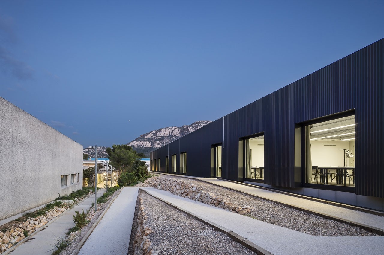 PAN architecture, Modular extension to Ecole Nationale Supérieure d’Architecture de Marseille, Luminy campus, Marseille