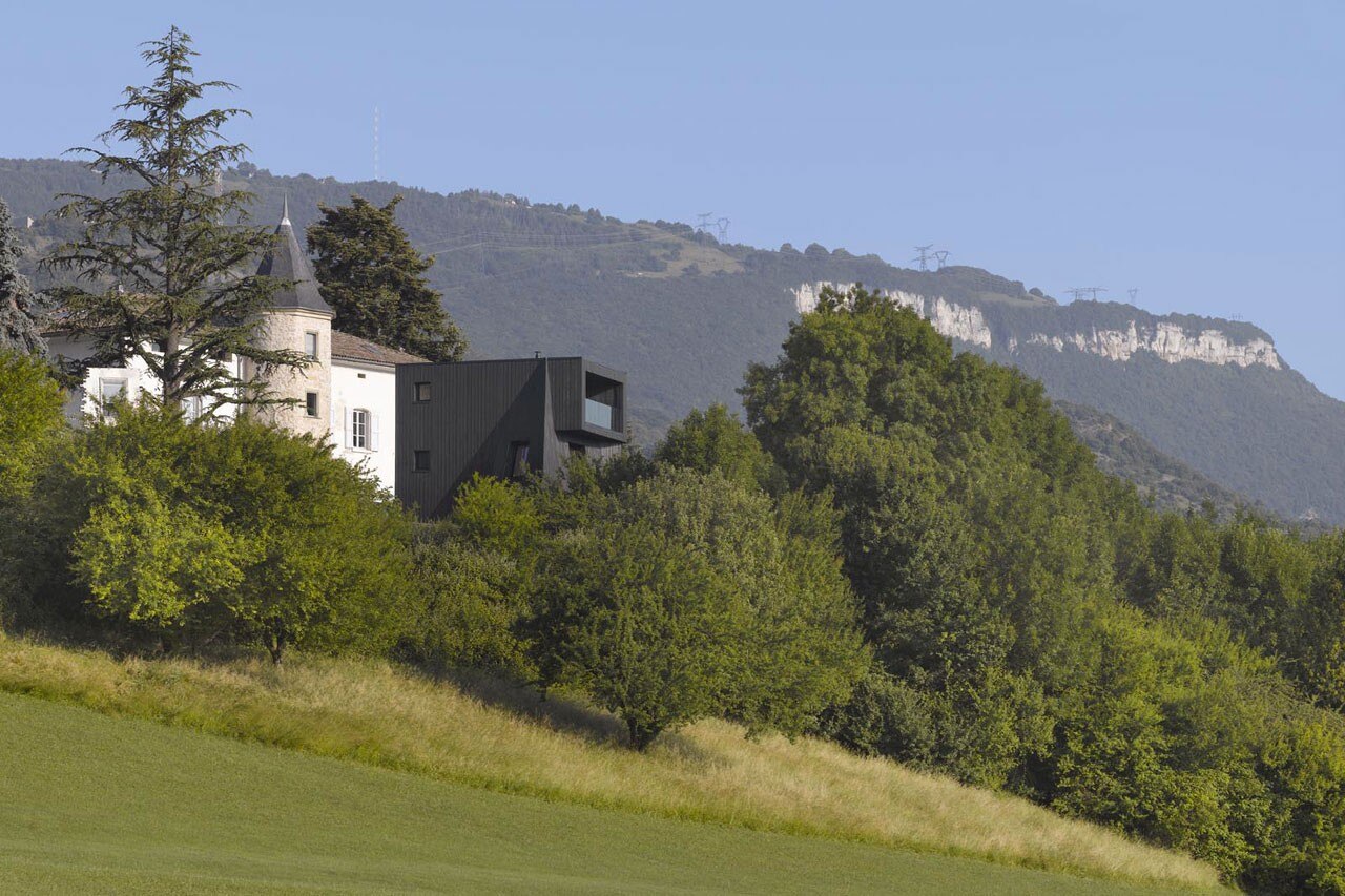 Studio Odile Decq,  Saint-Ange Residency, Seyssins, France