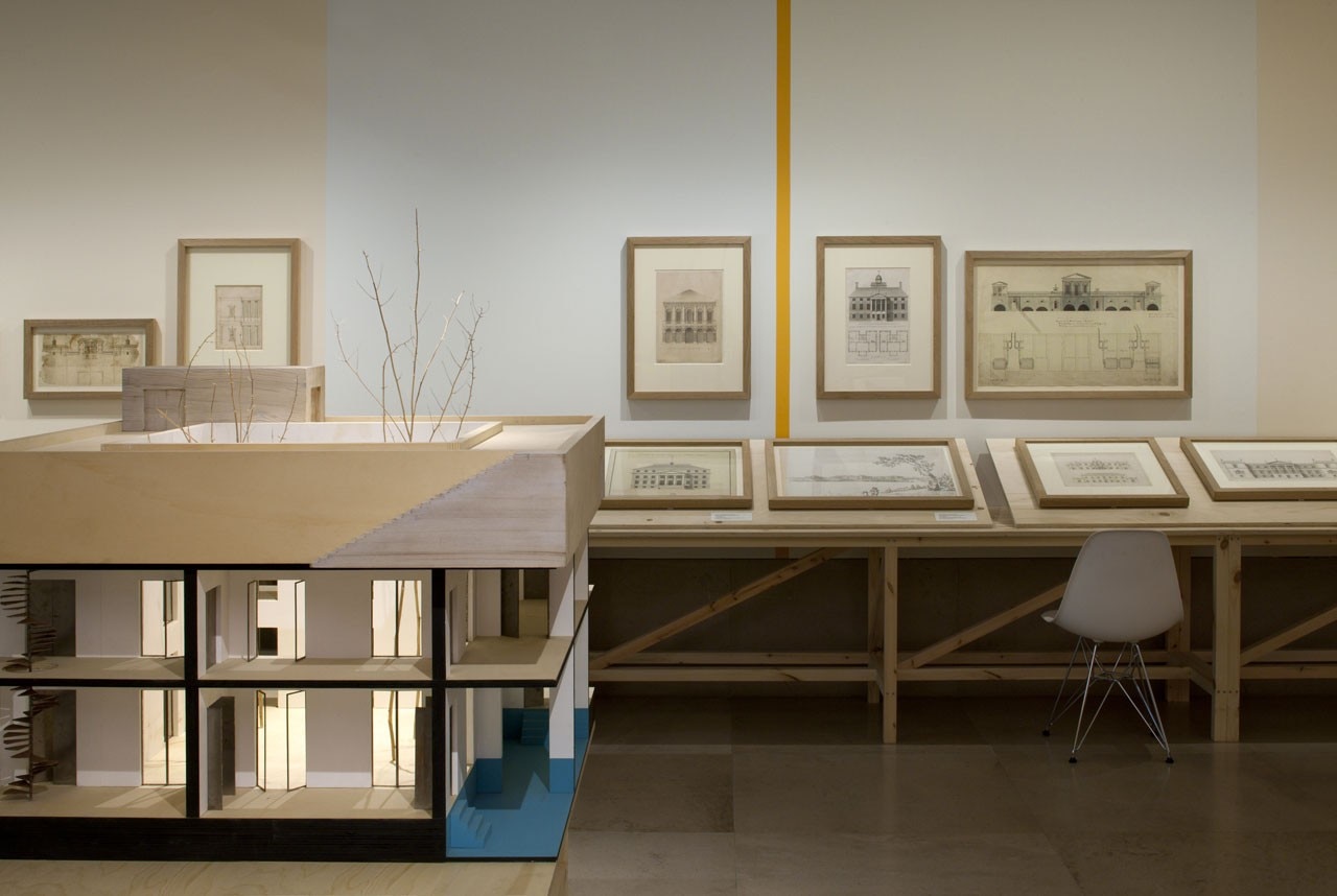 View of the exhibition “Palladian Design: The Good, the Bad and the Unexpected”, at RIBA London
