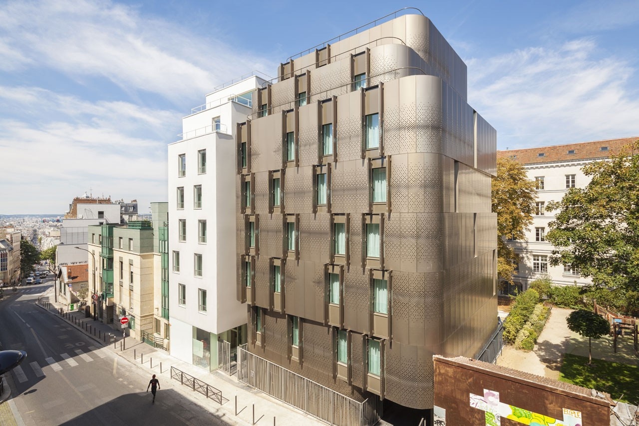 VIB Architecture, Student Housing and Nursery for Paris-Habitat, Paris, France VIB Architecture, Student Housing and Nursery for Paris-Habitat, Paris, France