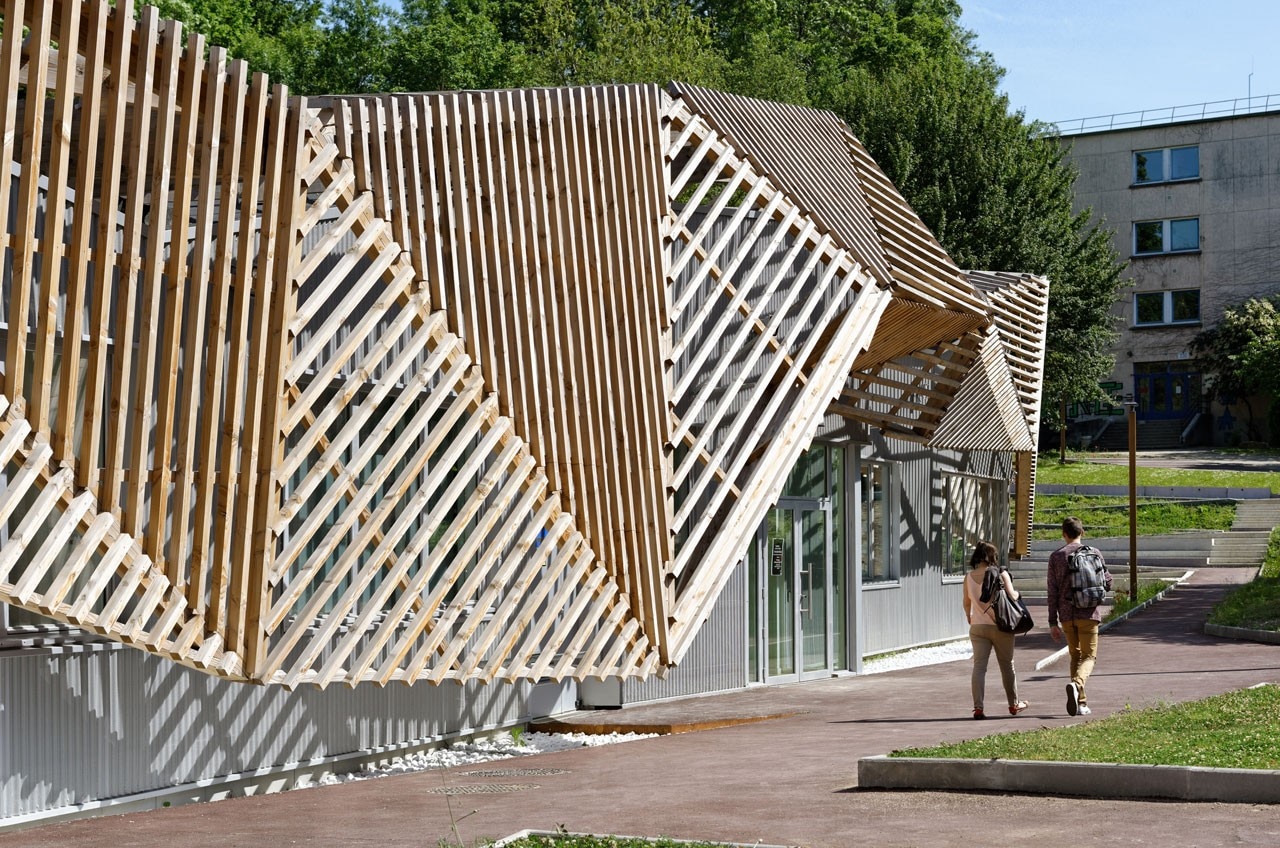 Air Architectures, Maison de l’Etudiant, Orsay (Parigi). Photo © David Boureau