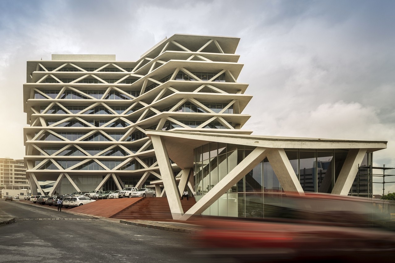 Mario Cucinella Architects, One Airport Square, Accra, Ghana