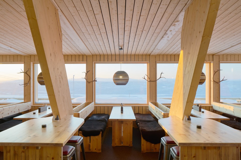 Murman Architects, Mountain restaurant Björk, Hemavan, Sweden 