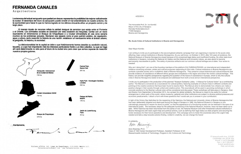 Letters to the Mayor Letters to the Mayor