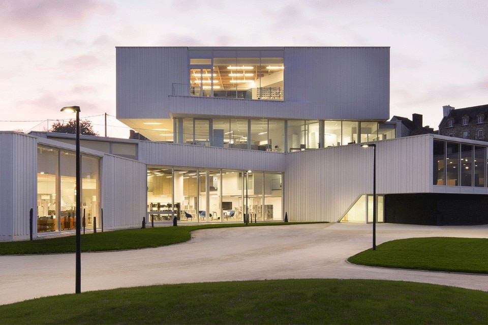 Studio 02 Architectes, Postcard Museum in Baud, 2016