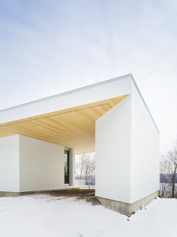 MU Architecture, Nook residence, Eastern Townships Canada, 2015