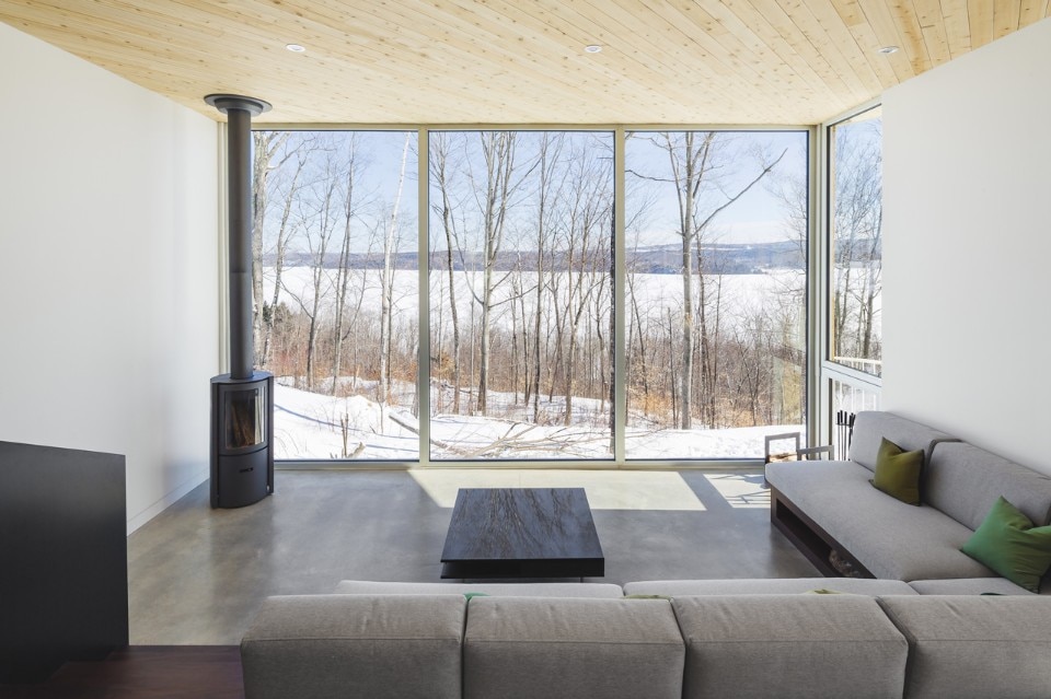 MU Architecture, Nook residence, Eastern Townships Canada, 2015