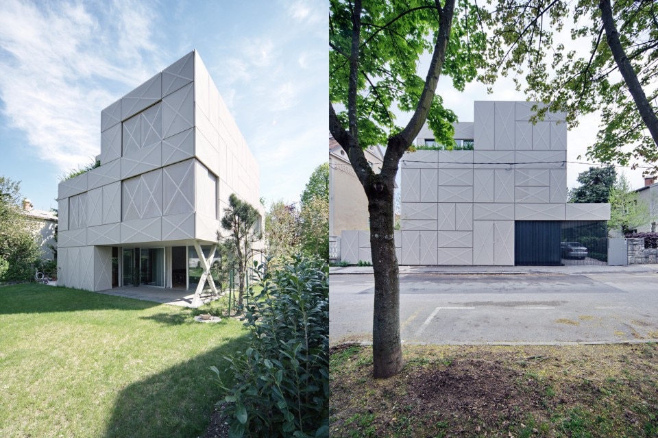 OFIS Architects, Villa Criss Cross Envelope, Ljubljana, 2015