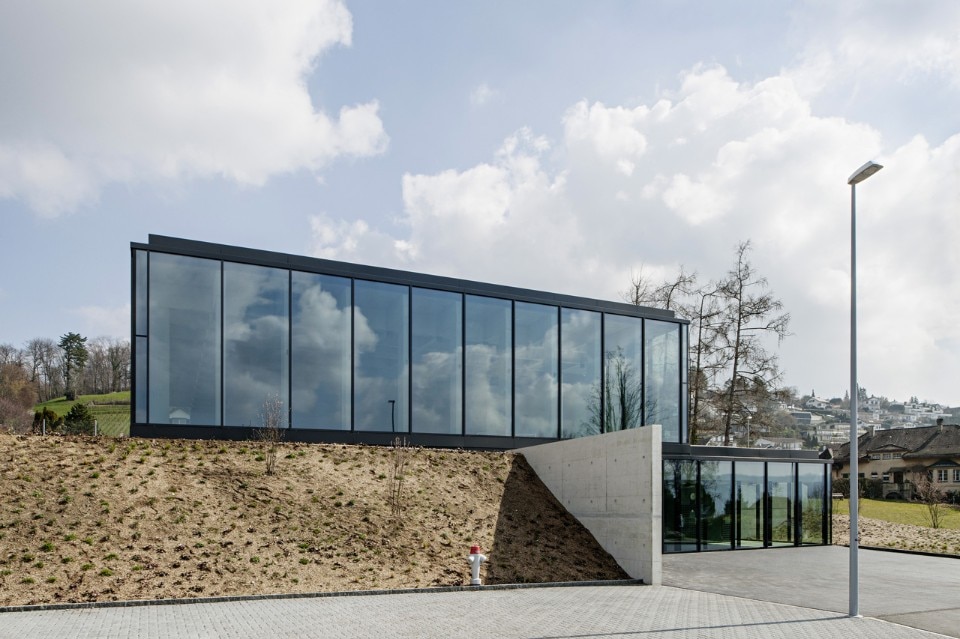 Illiz architektur, Swimming pool Allmendli, Erlenbach, Switzerland, 2016