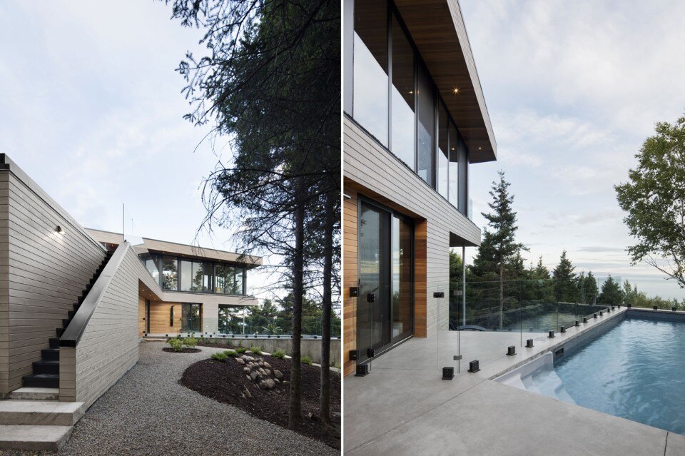 Bourgeois / Lechasseur architects, Altaïr house, Cap-à-l’Aigle, 2016