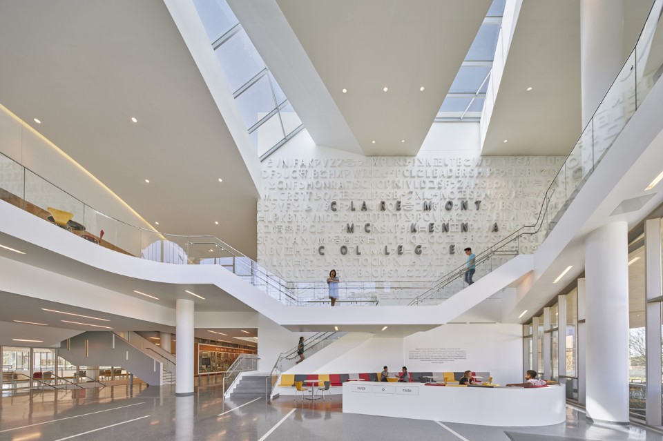 JFAK Architects, Roberts Pavilion, Claremont McKenna College California, 2016