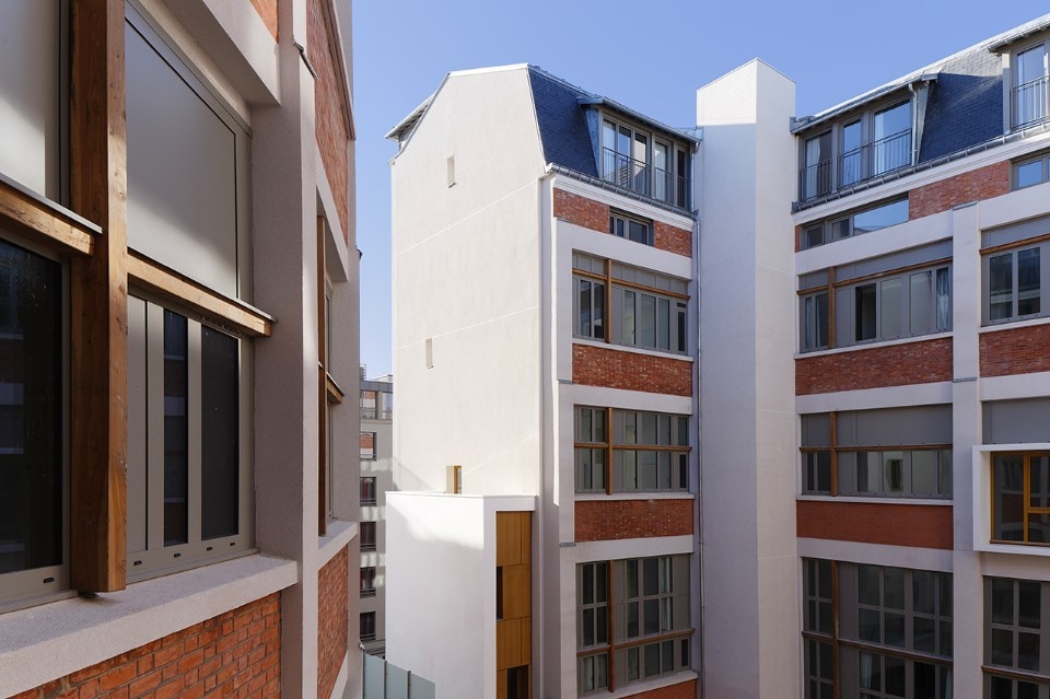 Marc Younan architectes, conversion of an industrial building into social housing, Paris, 2016. Photo Pierre l'Excellent