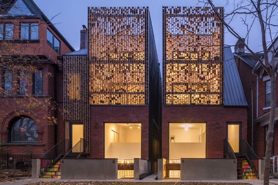 Batay-Csorba Architects, Double Duplex, Toronto, 2016