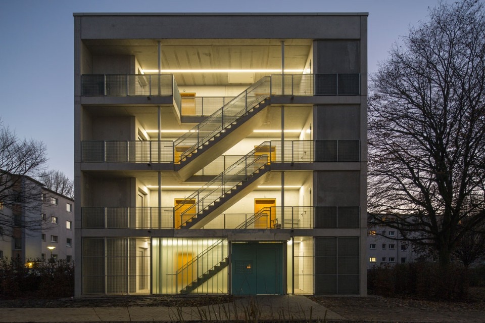 LIN Architects Urbanists, Cube House, Bremen, 2017