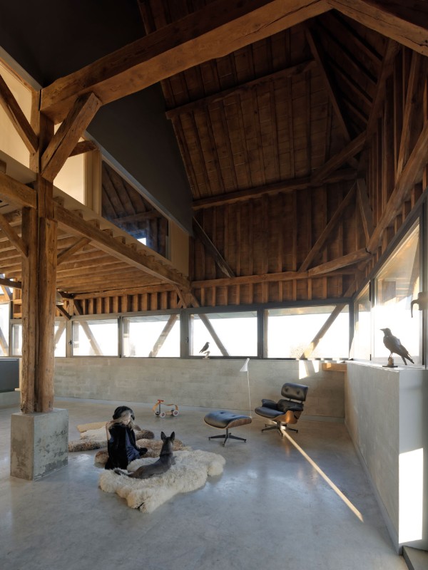 Antonin Ziegler Architecte, The Barn, Notre-Dame-de-Bliquetuit, France, 2016