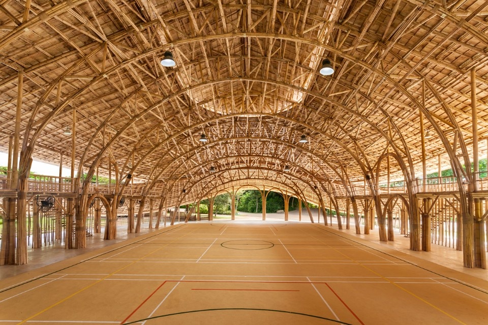 Fig.11 Chiangmai Life Architects, Centro sportivo per la Panyaden International School, Chiang Mai, Tailandia, 2017. Foto Alberto Cosi 