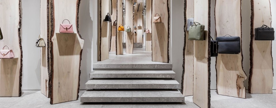 Kengo Kuma, Valextra, Milan, 2018 Kengo Kuma, Valextra, Milan, 2018