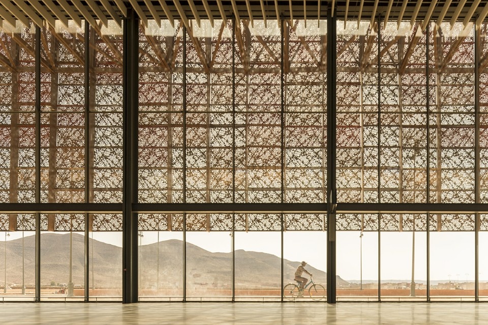Groupe 3 Architectes, Guelmim airport, Guelmim, Morocco, 2018. Photo Fernando Guerra / FG+SG