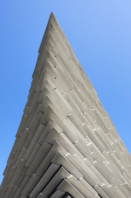 V&A Dundee, Kengo Kuma, 2018. Photo Hufton + Crow