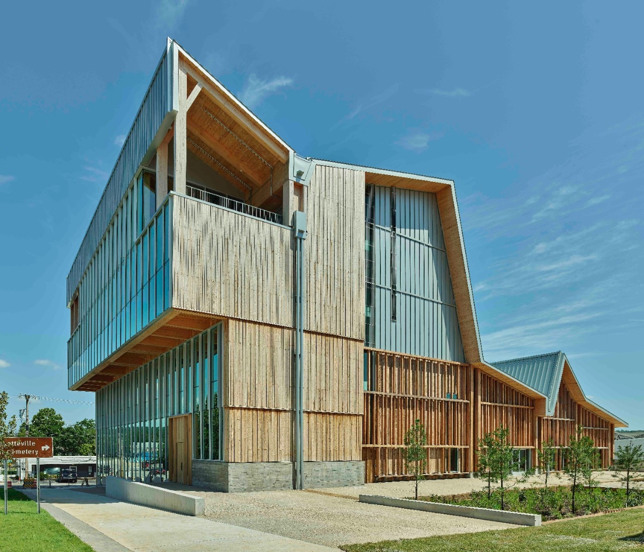 Grafton Architects debut in the US with a mass timber ode to
