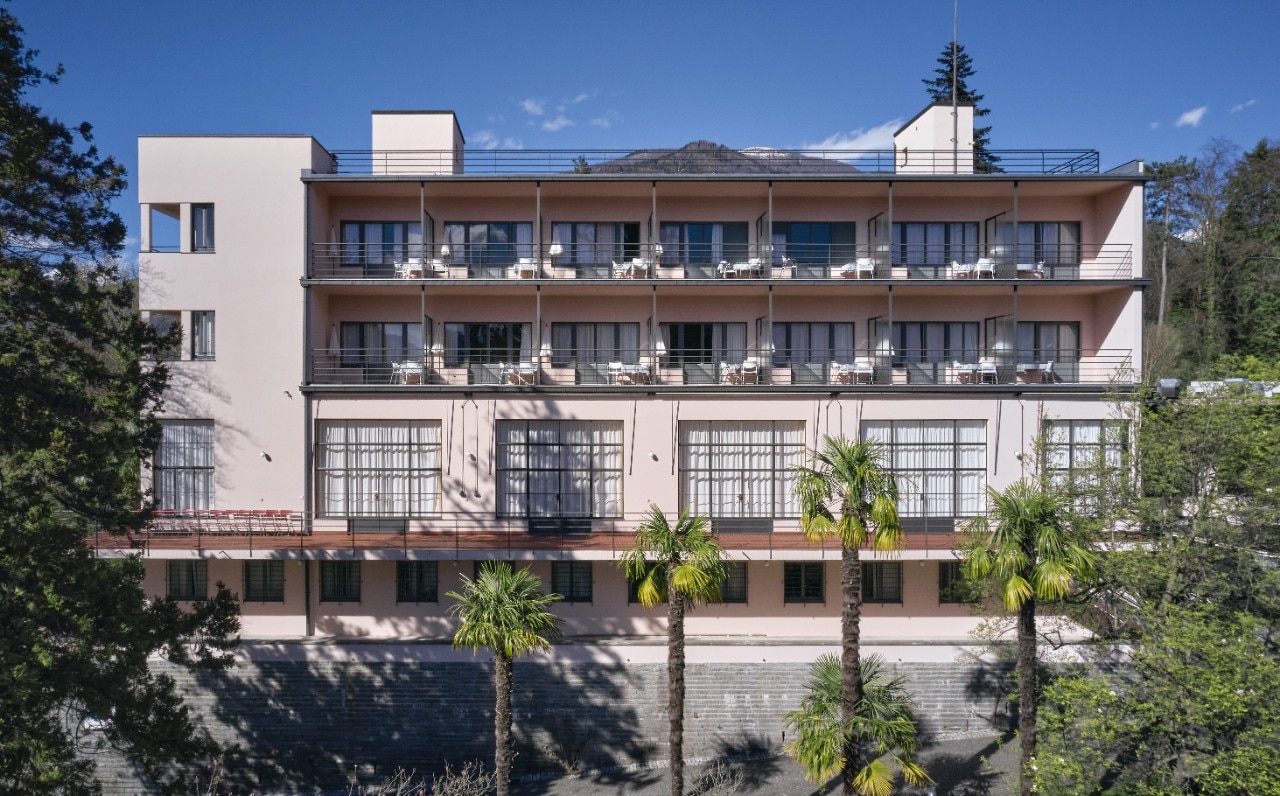 In Switzerland you can stay in a Bauhaus Hotel built on an energy field