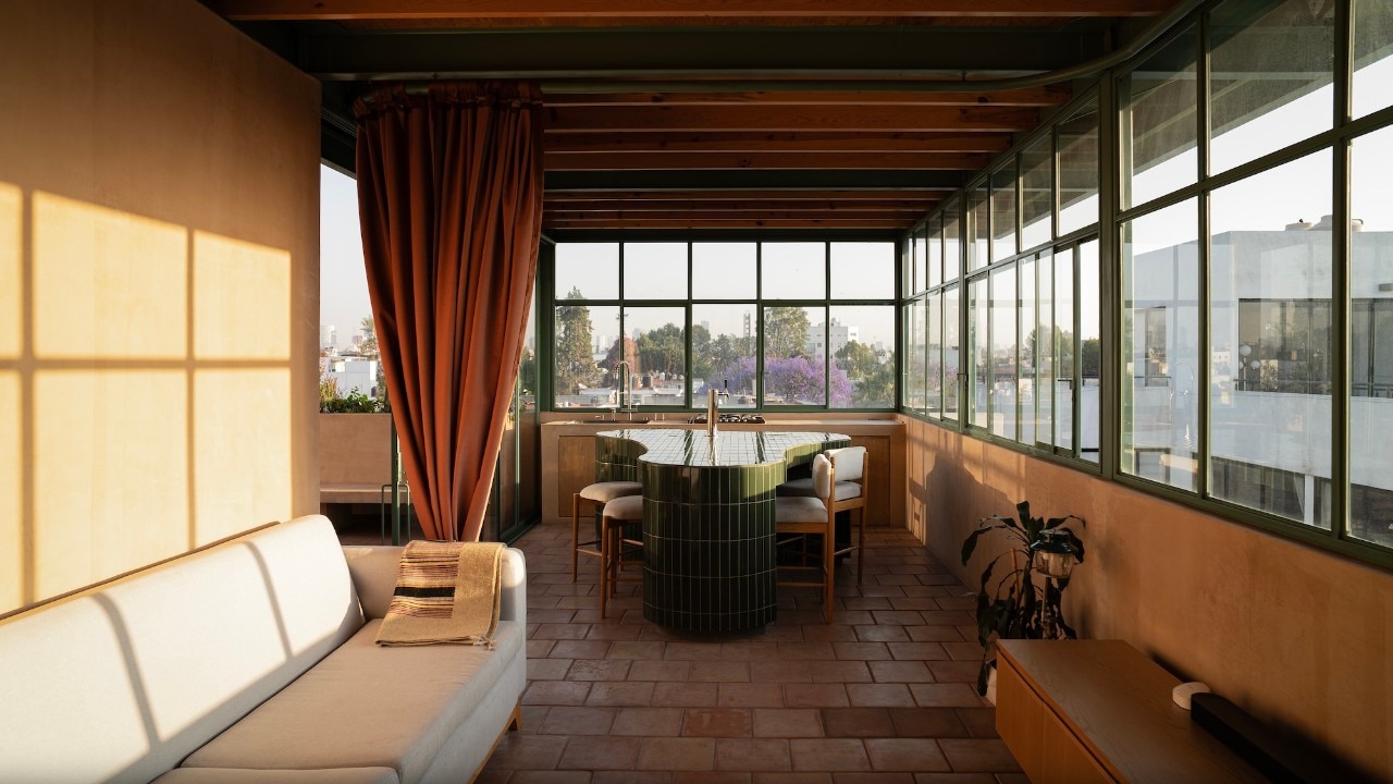 Terrazza Alba in Mexico City is the heart of a Mexican home