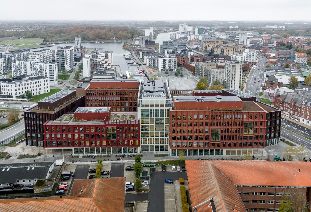 C.F. Møller Architects has built Denmark's largest mass timber office complex