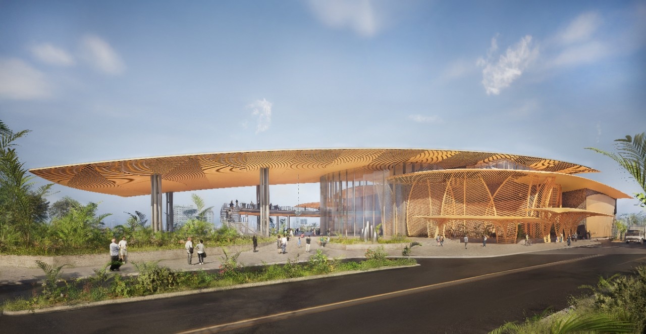 And what if the museum stopped being a building? In the Philippines, Kontempo turns it into a forest