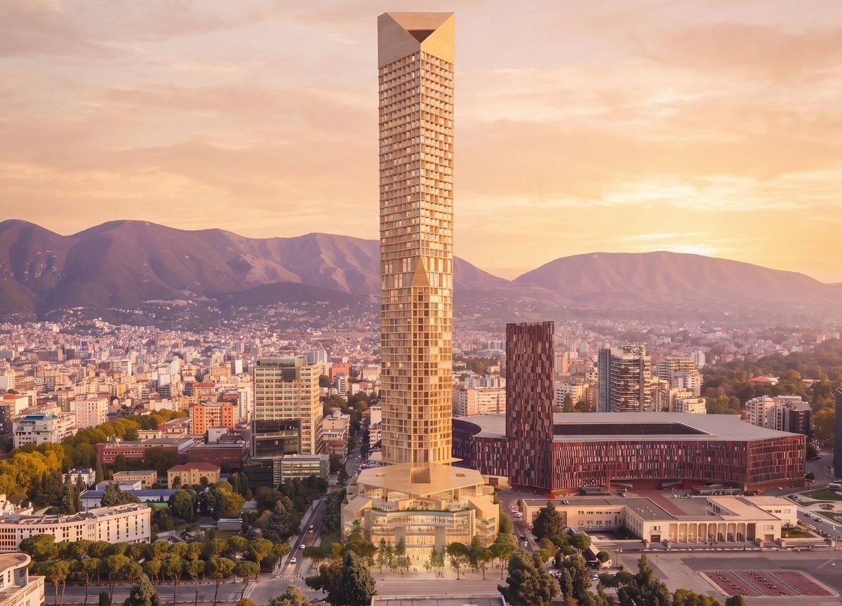 Herzog & de Meuron to transform Tirana’s Palace of Congresses: Albania’s socialist-era landmark set to gain a 255-metre tower