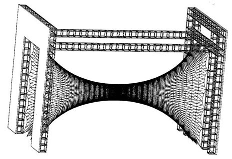 Diagram of the construction