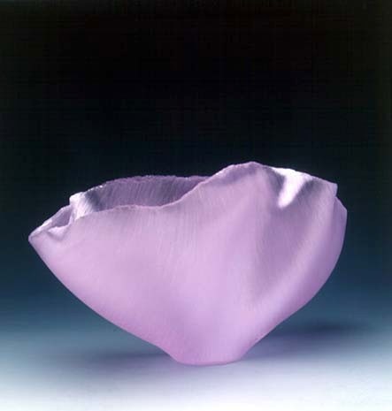 Toots Zynsky, “Pregustare”, thermoformed glass threads, U.S.A. 2001