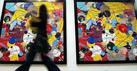 <I>Two discreet molecules of simultaneity</i> at Tate Britain
