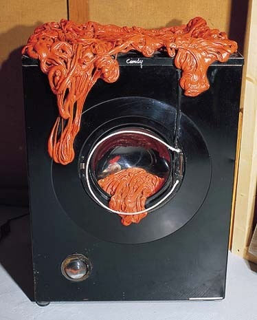 Silvio Pasotti, <i>Lavatrice. Nero e rosso</i>, 1969. Collection of the artist
