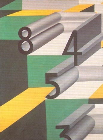 Giacomo Balla (1871-195), <i>Numeri innamorati</i> (1920)
