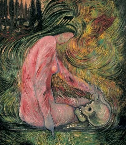 Sandro Chia, <i>Untitled</i>, oil on canvas, 1980