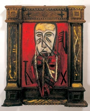 <i>Cuore di Russia</i> by Mimmo Paladino, a sort of “icon”, 1985
