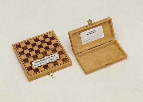 obert Filliou, <i>Optimistic Box n. 4</i>. Photo copyright VICE-Verland, Remscheid 
