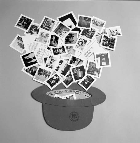 Robert Filliou, <i>The Frozen Exhibition</i>, 1972. Photo copyright VICE-Verland, Remscheid
