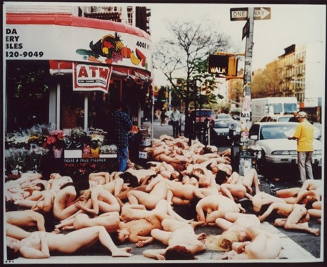 Spencer Tunick, <i>9th Street and First Avenue</i>, New York City
