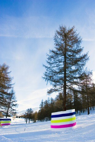 Paola Pivi and Cliostraat. Photo Jeffrey Debany. Courtesy of Fung Collaboratives/The Snow Show 